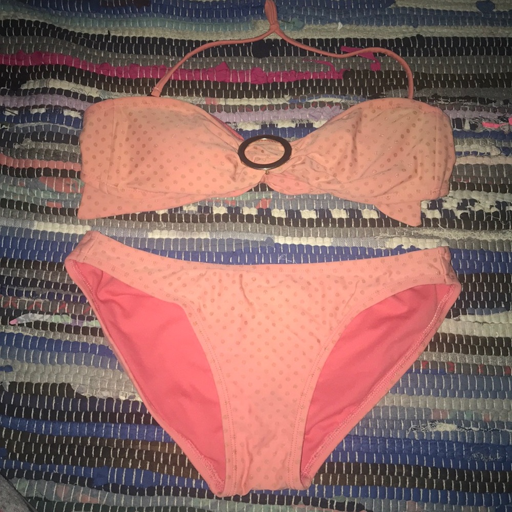 Peach bikini
